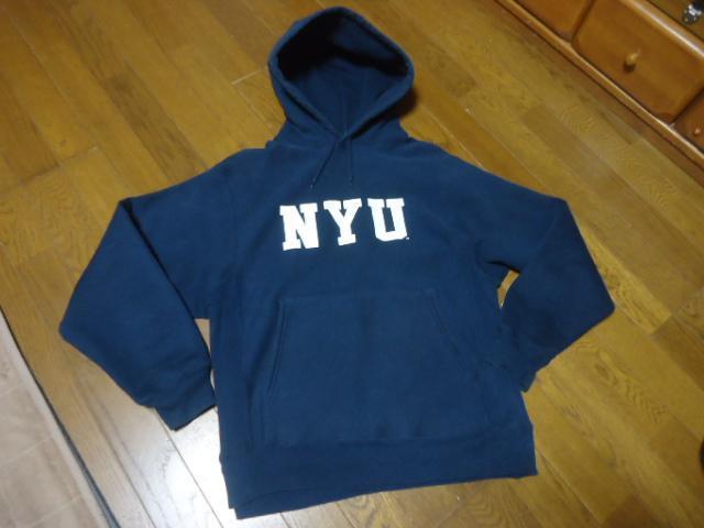 お手軽価格で贈りやすい ビンテージ/NYUニューヨーク大学/90s00sデカタグ/チャンピオンChampion/リバースウィーブ/トレーナー/スウェット/パーカー/ネイビー パーカ お手軽価格で贈りやすい ビンテージ/NYUニューヨーク大学/90s00sデカタグ/チャンピオンChampion/リバースウィーブ/トレーナー/スウェット/パーカー/ネイビー パーカ