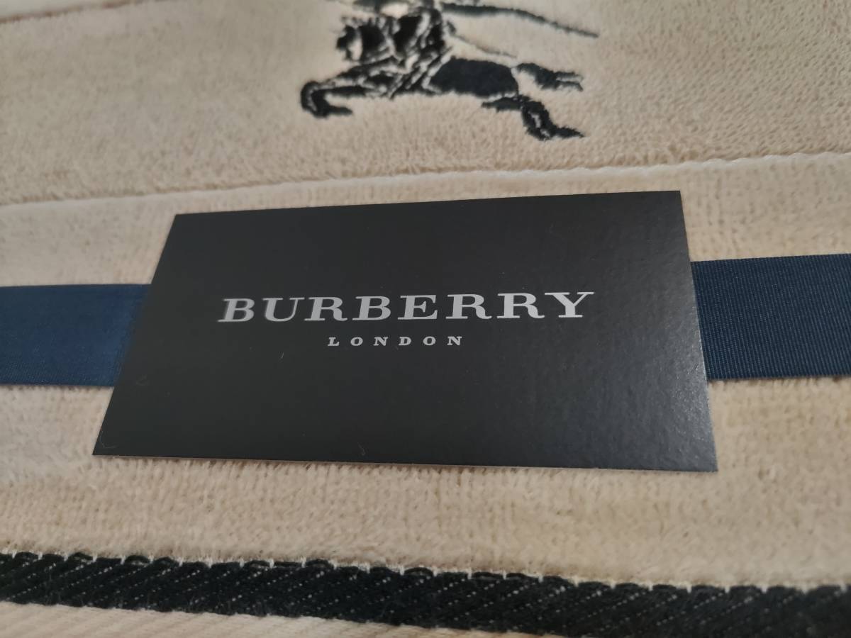 (送料込み 未使用)バーバリーロンドンBURBERRY LONDON タオルケット 西川産業 日本製_画像3