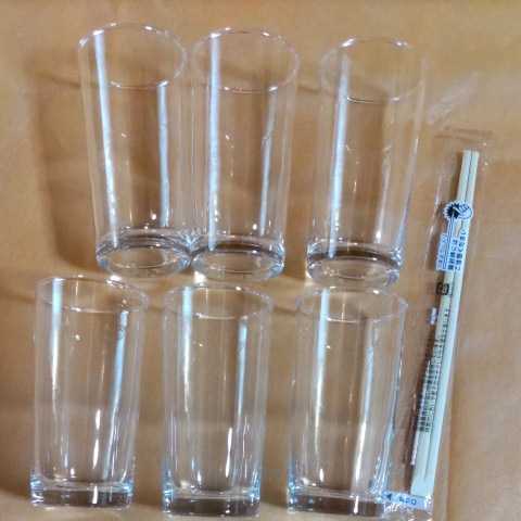 タンブラーグラス ビールグラス シンプルグラス、6個セット、100均ではない　重さ1個155g前後、美品、_画像5