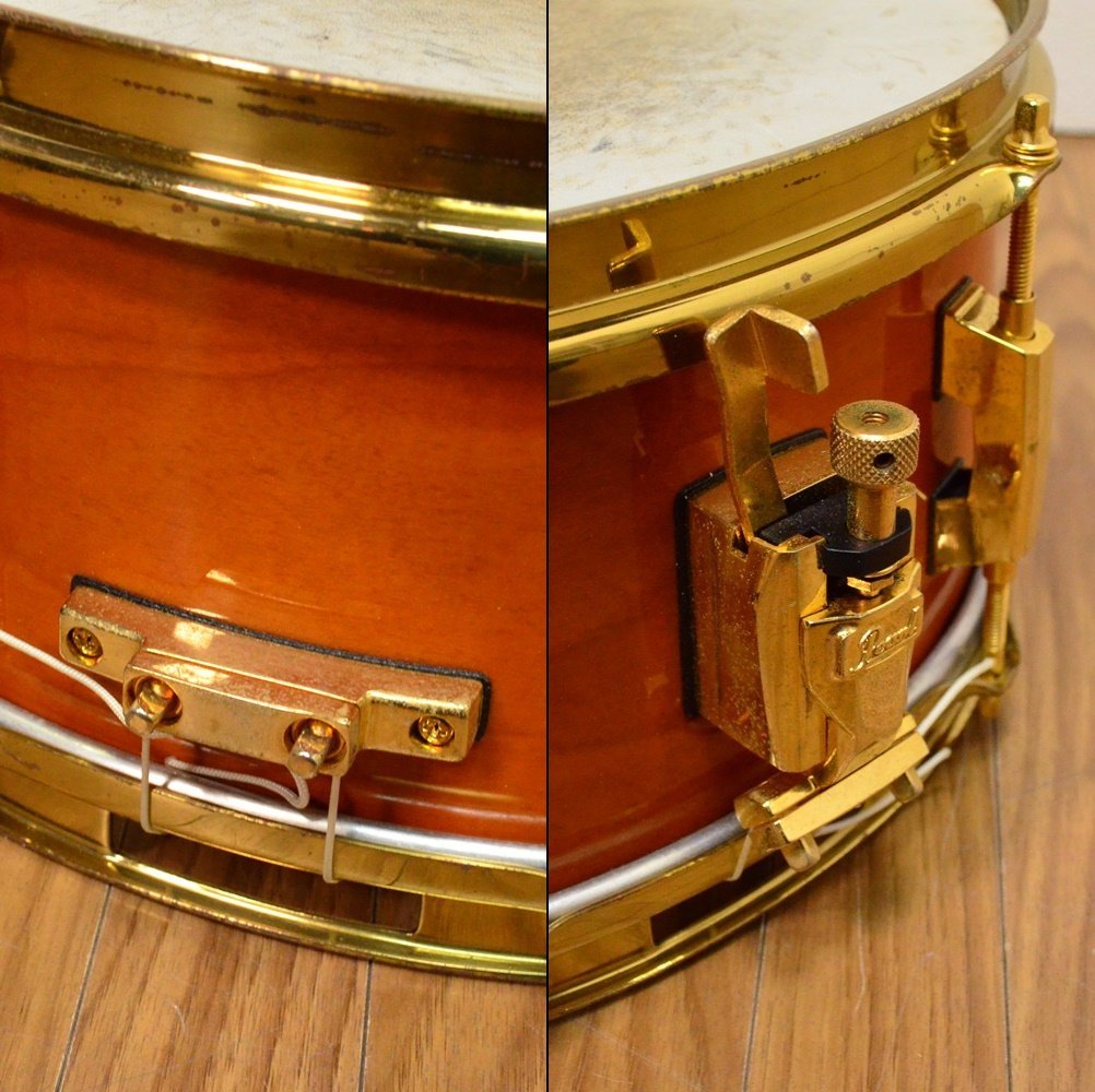 パール楽器 スネアドラム Custom Classic 口径約35.5cm 深さ約16.5cm