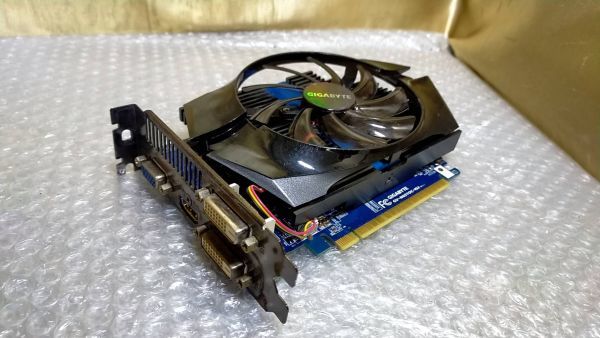 Z21 GIGABYTE GTX650 1GB GV-N65TOC-1GI DVI HDMI PCI-Express グラフィックボード_画像1