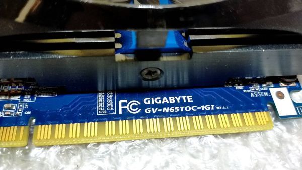 Z21 GIGABYTE GTX650 1GB GV-N65TOC-1GI DVI HDMI PCI-Express グラフィックボード_画像3