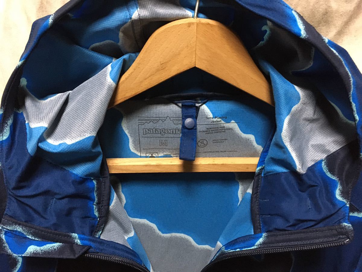 極美品 patagonia ストレッチテールプレーニングフーディ M ナイロン