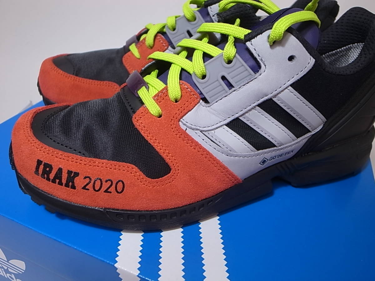 【送料無料 即決】IRAK x adidas ZX 8000 GTX GORE-TEX 25cm US7 新品 アイラック ニューヨーク 別注 2020 限定コラボ ゴアテックス FX0372