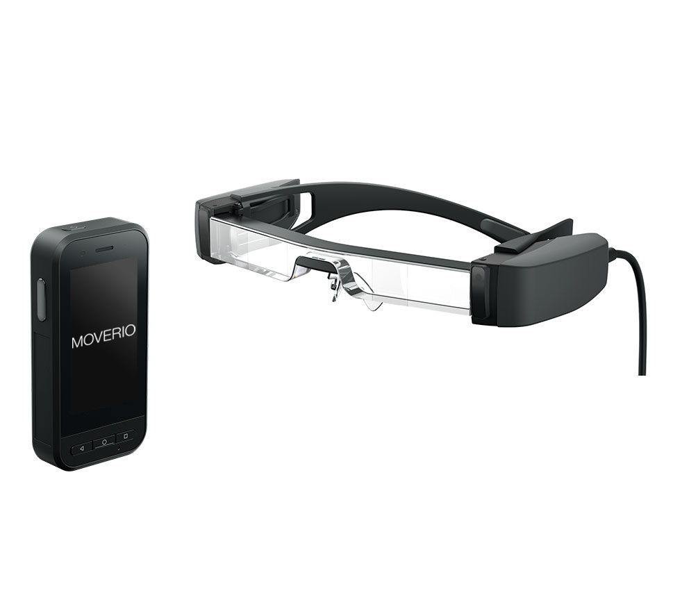 新品 EPSON MOVERIO BT-40S スマートグラス FullHD コントローラー同梱