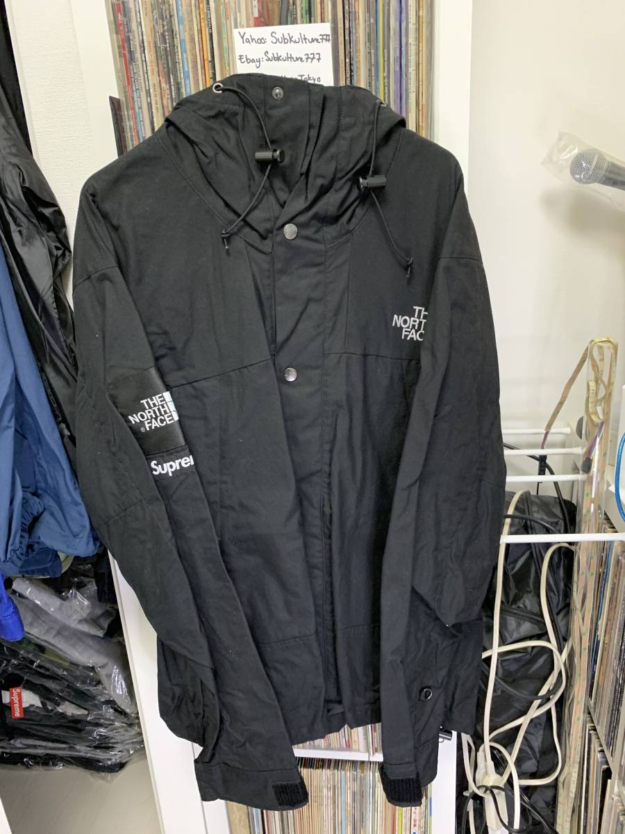 【新品】 Supreme　シュプリーム TNF THE NORTH FACE　Box Logo　 ブラック　XL　希少 10AW Waxed Cotton Parka_画像3