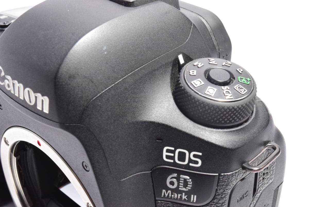 73%OFF!】 極上品 Canon デジタル一眼レフカメラ EOS 6D Mark II