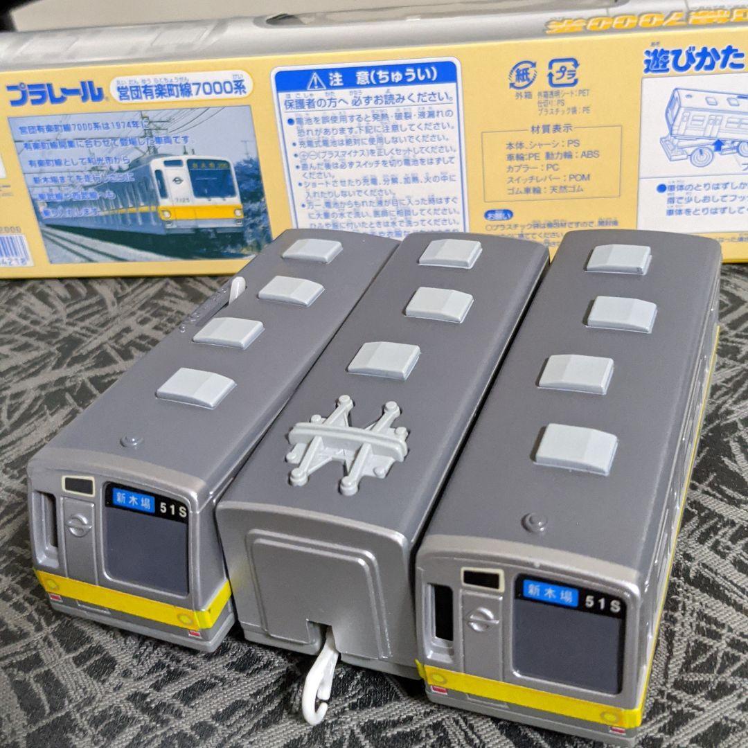 絶版品/プラレール/2002年/限定品/営団地下鉄7000系有楽町線 絶版品/プラレール/2002年/限定品/営団地下鉄7000系有楽町線