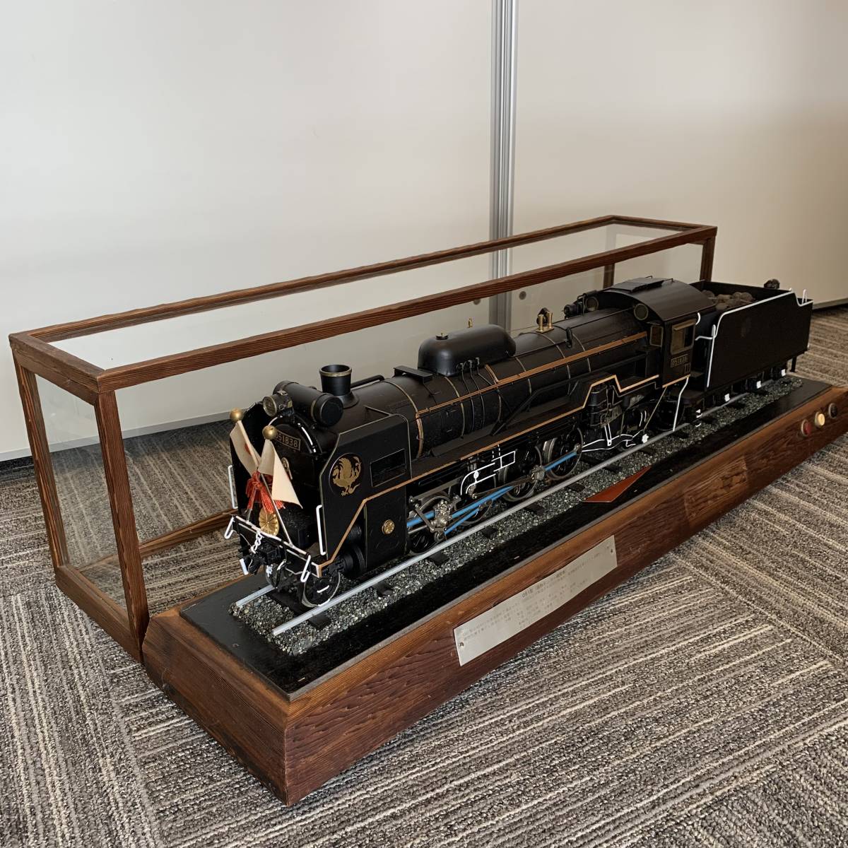 蒸気機関車D51838模型 Yahoo!オークション - 【8651】鉄道模型 国鉄 退職記念品 D51838