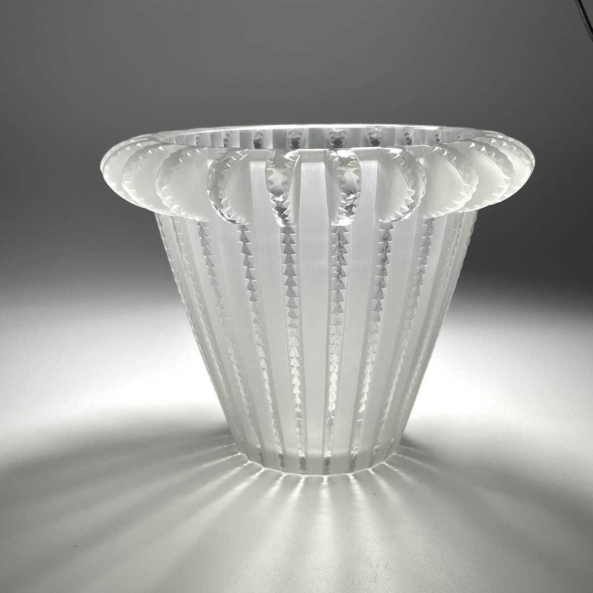 ルネ ラリック RENE LALIQUE フランス 花瓶 フラワーベース - 通販