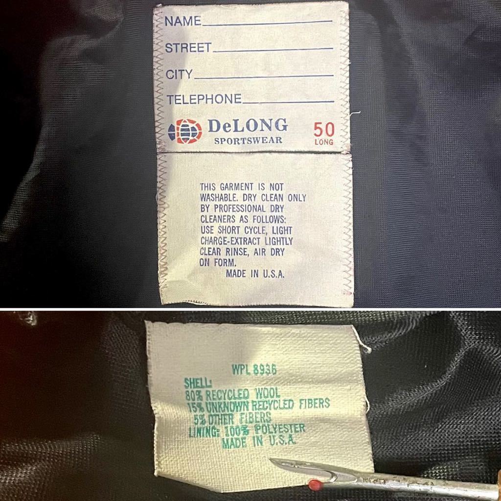 1970s DeLONG アワードジャケット　 Size 50 _画像8