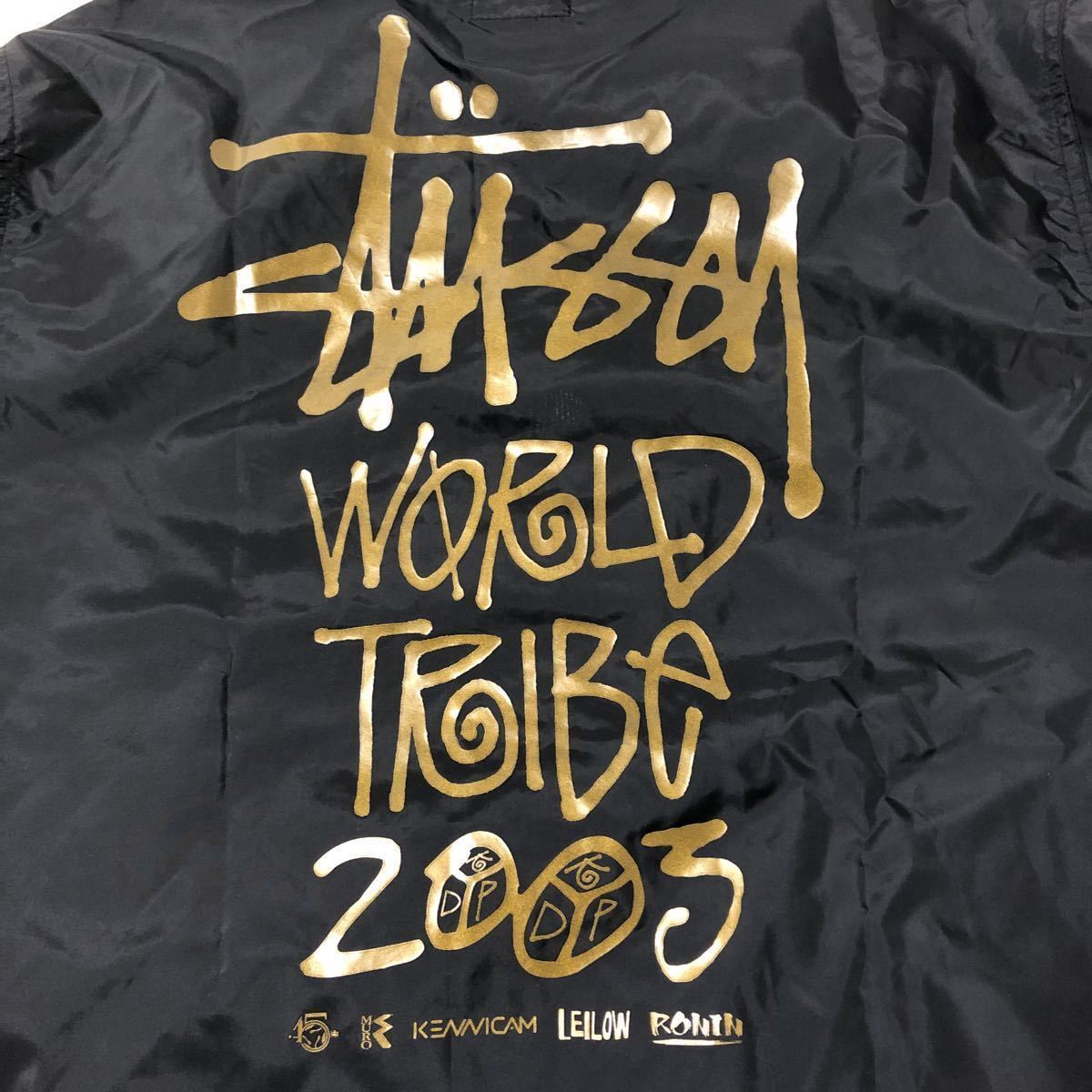 STUSSY WORLDTRIBE 2003 STAFF 限定 コーチ ジャケット ( ステューシー チャプト 周年 記念 レア 非売品 スタッフ限定 )_画像3