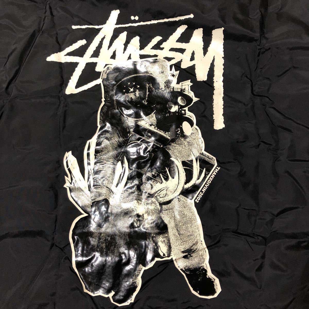 STUSSY THANXGIVIN 2002 STAFF 限定 コーチ ジャケット ( ステューシー チャプト 周年 記念 レア 非売品 スタッフ限定 WORLDTRIBE )_画像3