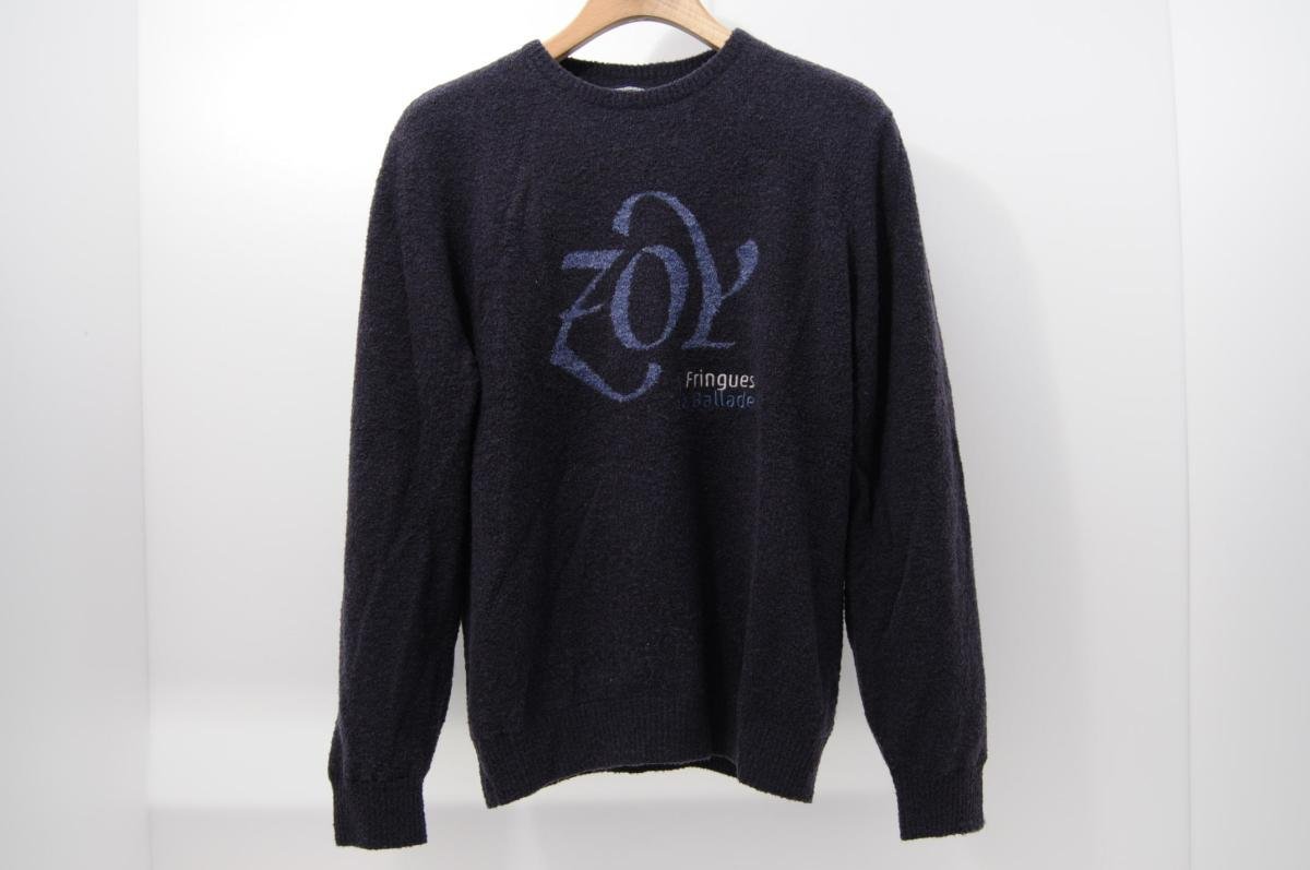 新品 coco☆ゾーイ☆ZOY☆長袖クルーネックセーター☆ニット☆裏地付き