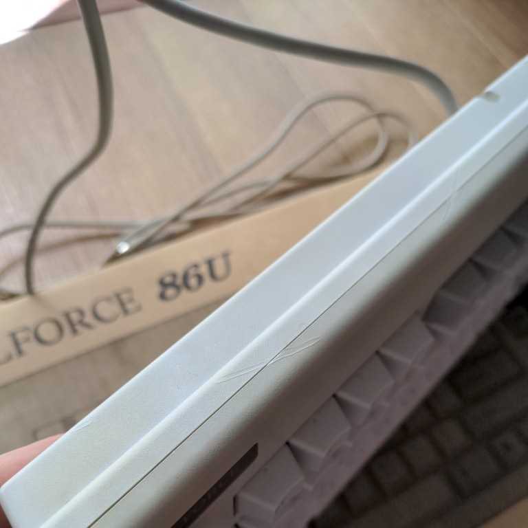 美品 上広商店東プレ REALFORCE 86U 静電容量無接点 変荷重 86キー USB