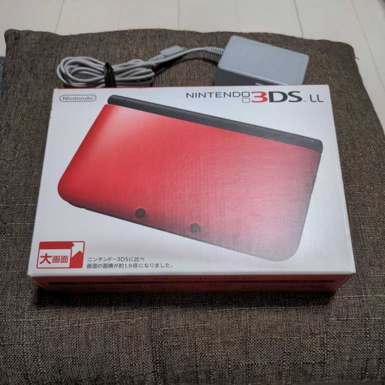 ランキングTOP10 Nintendo 3DS LL レッド×ブラック 他セット