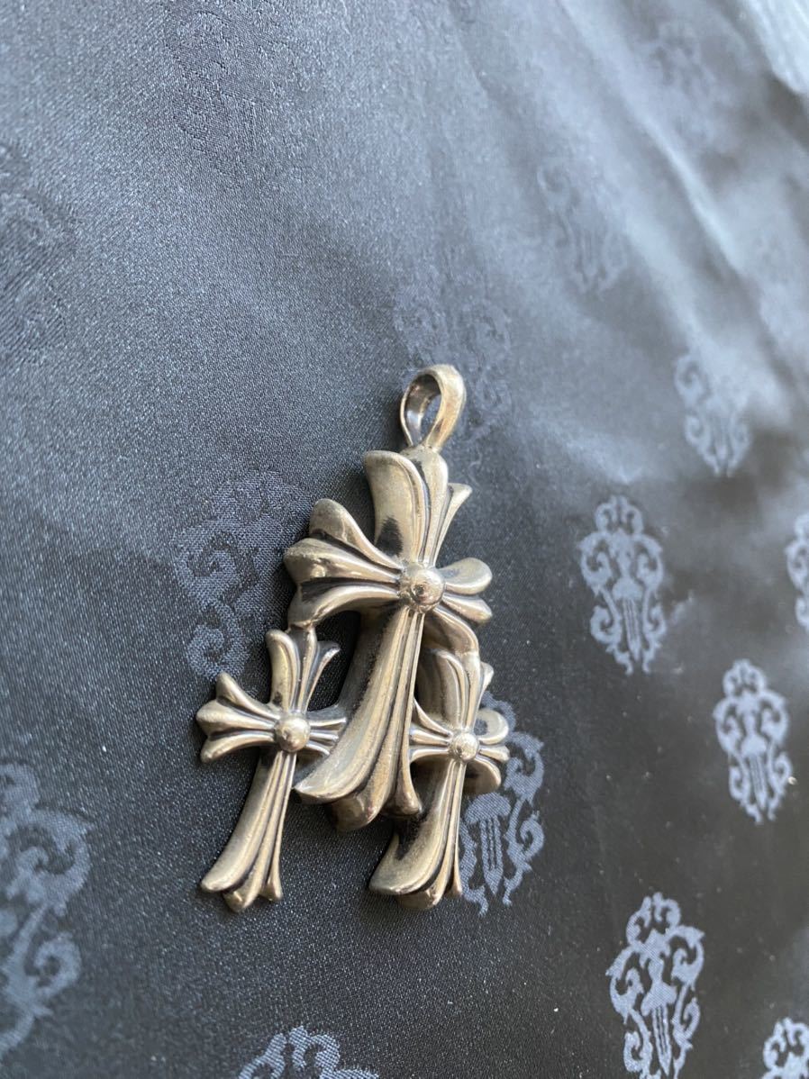 Yahoo!オークション - 【完売品】クロムハーツ chromehearts トリプル...