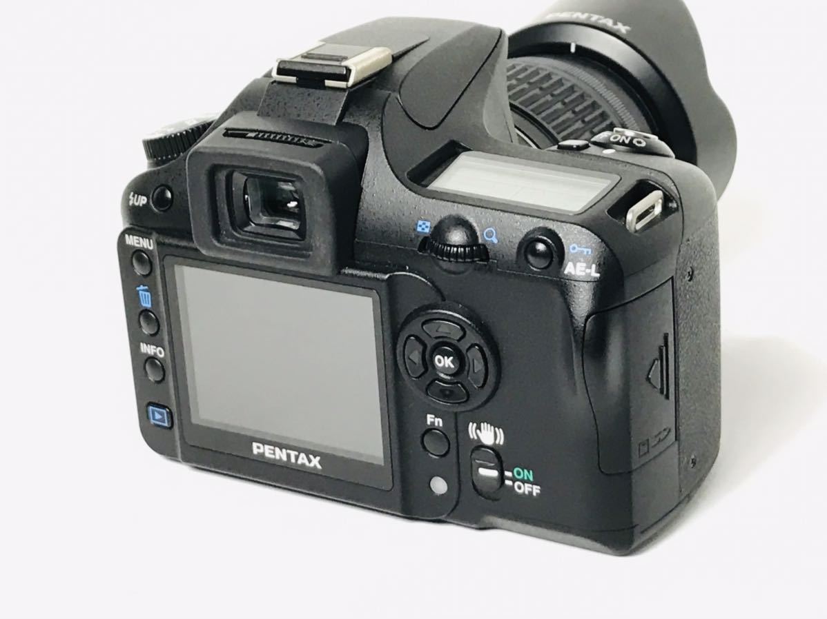 PENTAX K100 D デジタル一眼レフカメラ ペンタックス 単三電池使用