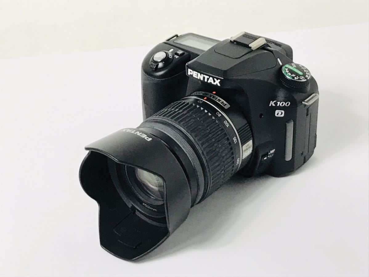 PENTAX ペンタックス K-m 純正標準ズームレンズ付 単三電池駆動-