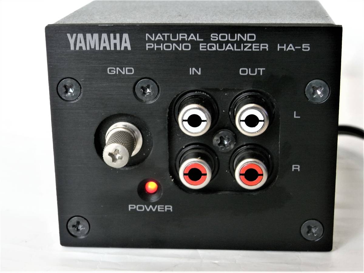 YAMAHA ヤマハ MM フォノイコライザ― HA-5