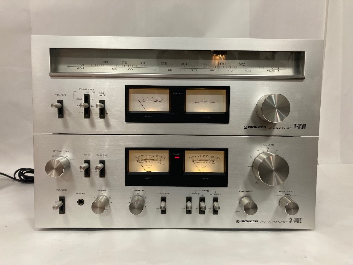 Pioneer SA-7800II TX-7800ll 取扱説明(動作確認済み) その他