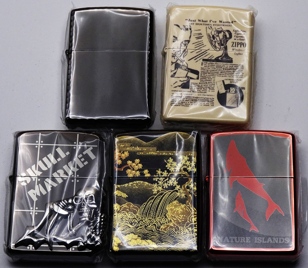 クリアランス卸売り ZIPPO 5個セット www.exceltur.org