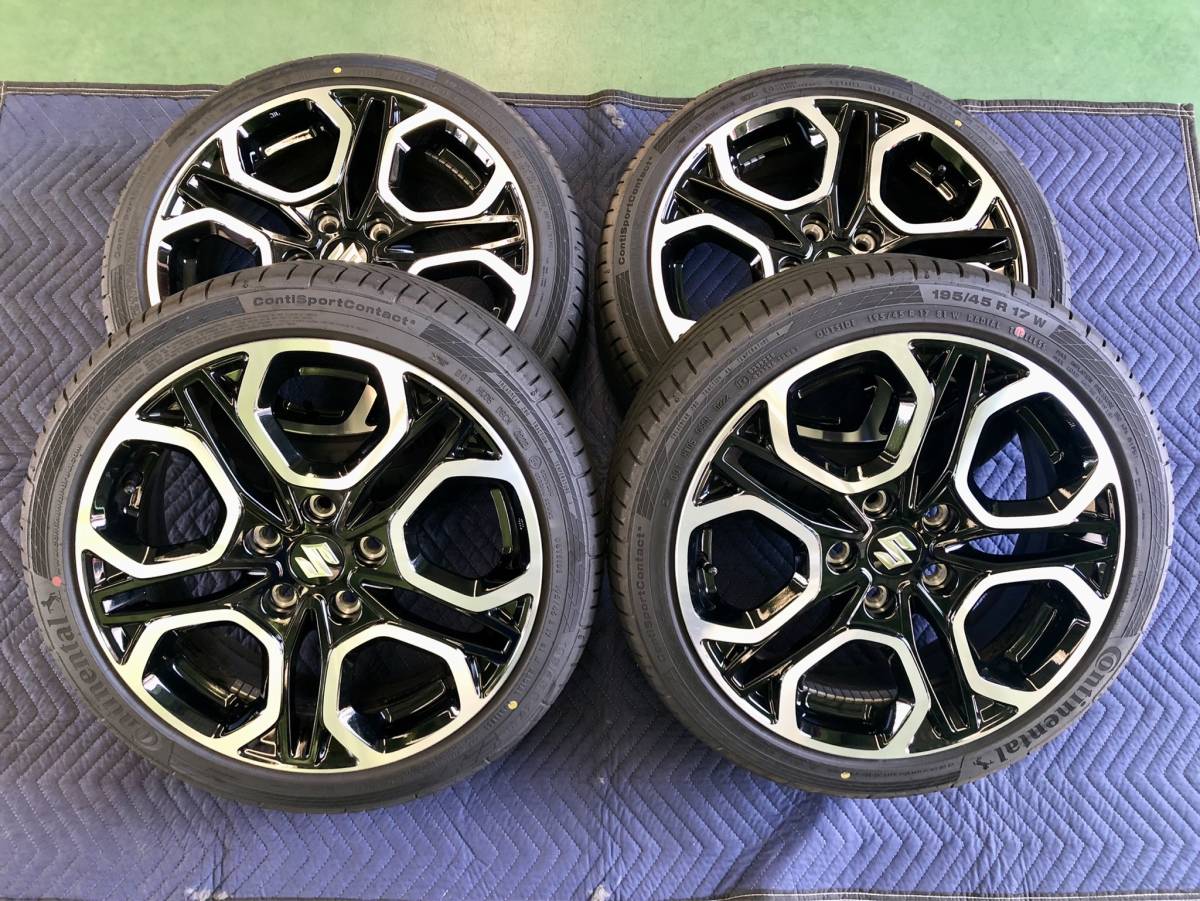 あっちゃんさん専用ZC33S スイフトスポーツ純正ホイールタイヤほぼ新車