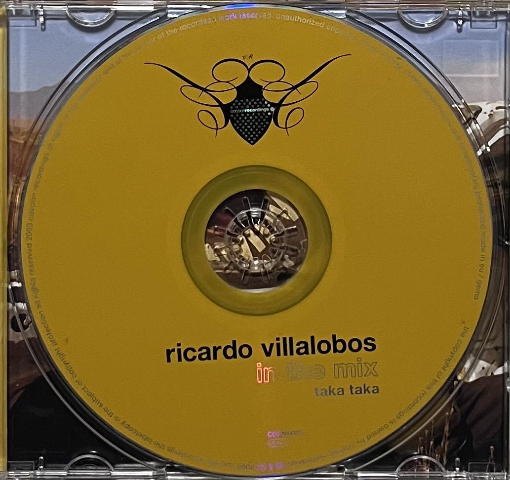 【 Ricardo Villalobos In The Mix Taka Taka 】Mix-CD ミックス Minimal Techno Sven Vath Cocoon Luciano リカルド・ヴィラロボス テクノ_画像3