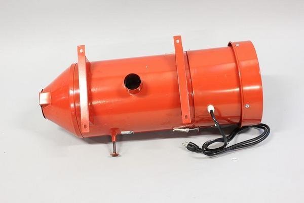 サンドブラスト キャビネット用 汎用集塵機 (赤) (K769R) - 工具、DIY用品