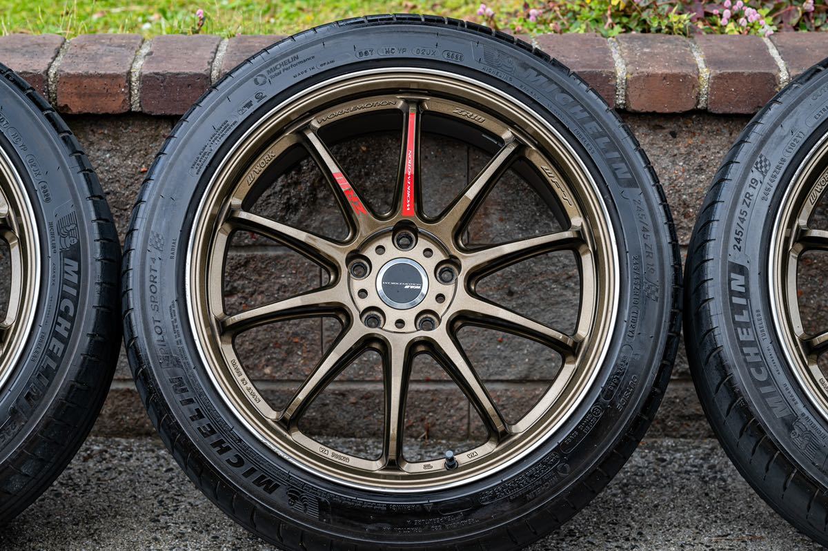 ヤフオク! - work emotion zr10 19インチ 8.5J