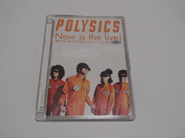 POLYSICS/Now Is The Live！　DVD_画像1