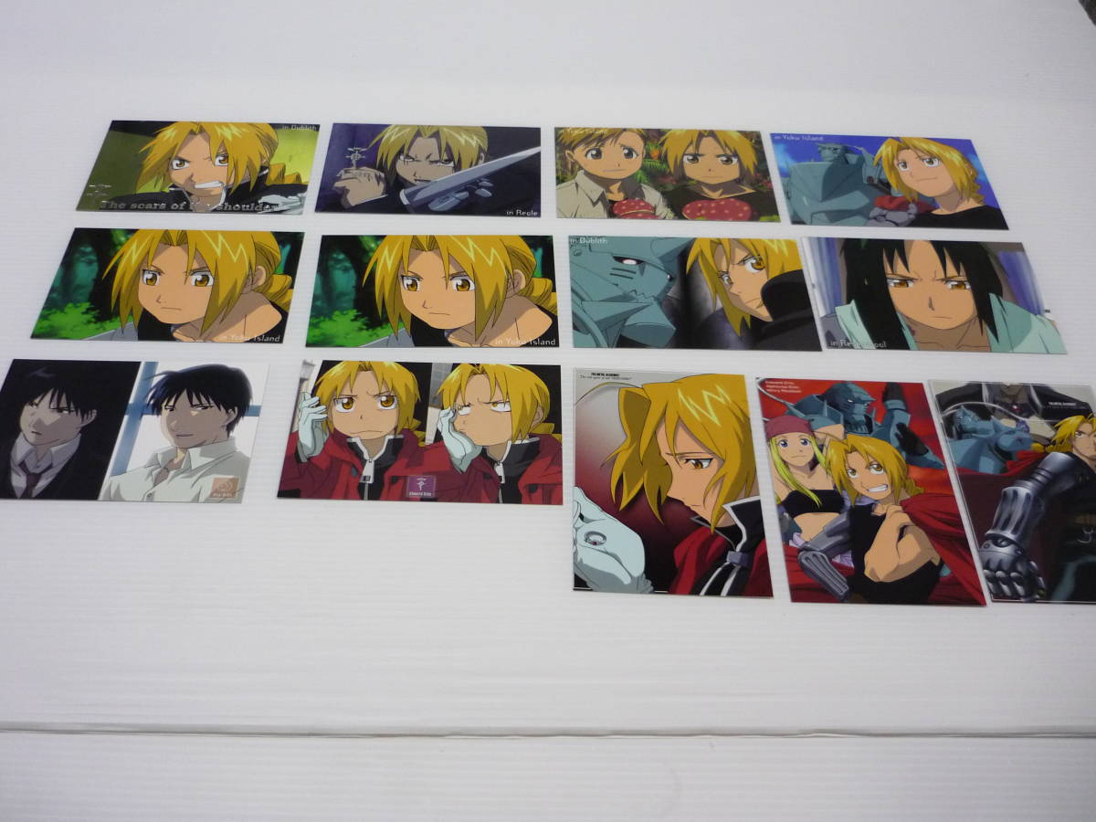 カード 13枚セット 「鋼の錬金術師 FULLMETAL ALCHEMIST フォト カード 13枚セット 「鋼の錬金術師 FULLMETAL ALCHEMIST フォト