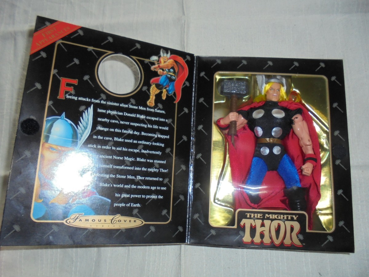 ●THE MIGHTY THOR マイティ・ソー 8インチ マーベル・コミック TOYBIZ 全高約23cm 