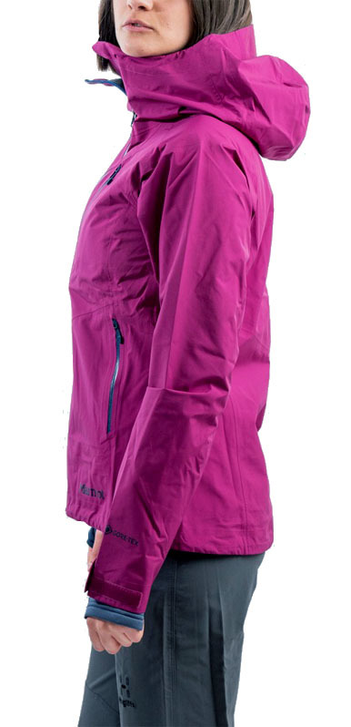 Marmot レディース ゴアテックス ジャケット ナイフエッジ Sサイズ 女性用 Gore-tex 雨具 合羽 レインジャケット トレッキング 登山_画像3