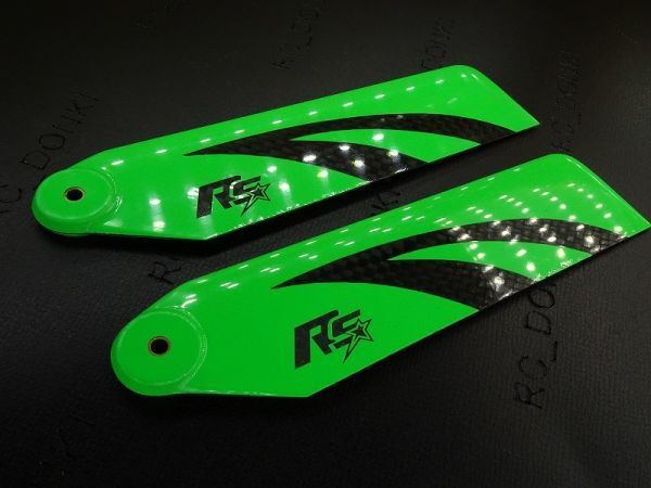 RotorStar made 110mm carbon tail blade high quality T-REX700 etc. carbon rotor 1 set 110G