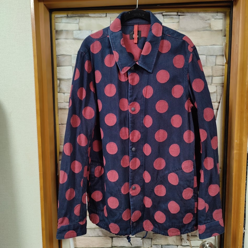 ポールスミス レッドイヤー コットンシャツジャケット XLサイズ RED