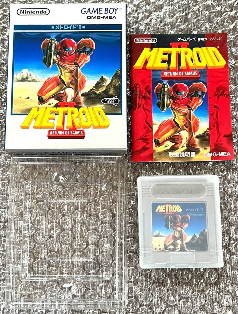 競売 メトロイド2 任天堂 当時物 ゲームボーイ METROID2 mandhucollege