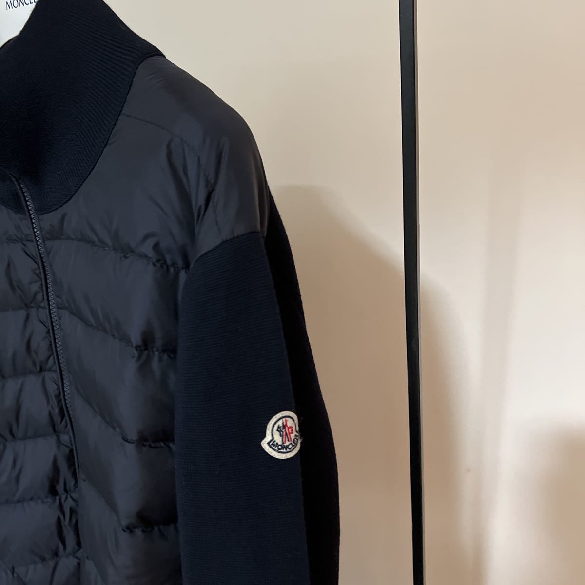 モンクレール☆MONCLER☆ハイブリッドダウン☆ネイビー☆XXL☆定番