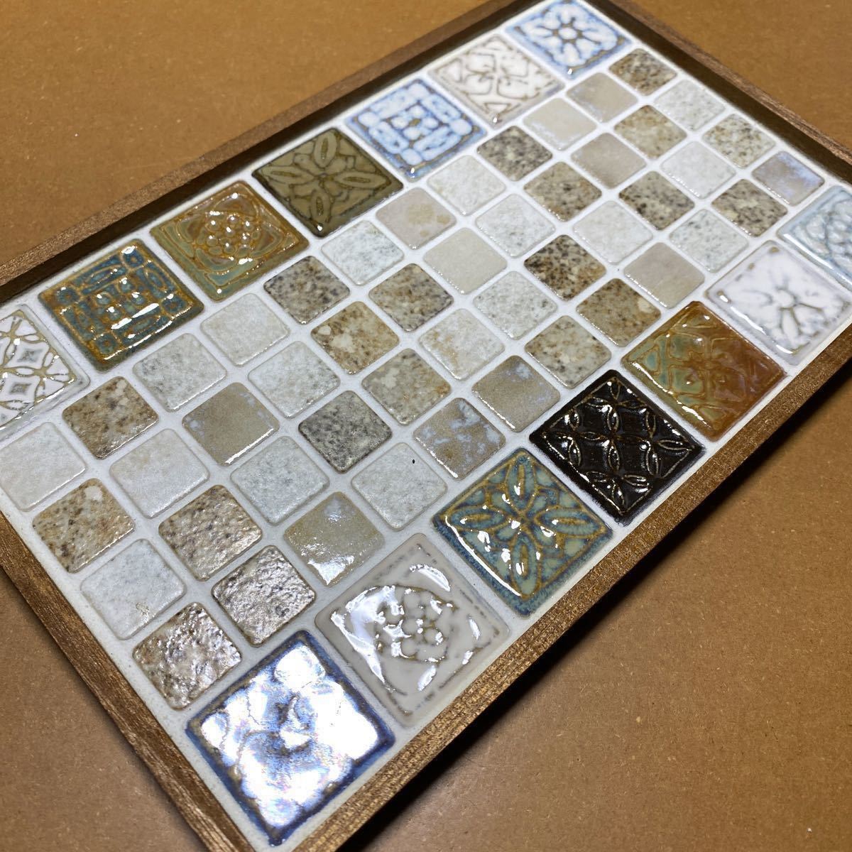 カフェトレー タイルトレーハンドメイド 名古屋モザイク タイル カフェトレー タイルトレーハンドメイド 名古屋モザイク タイル