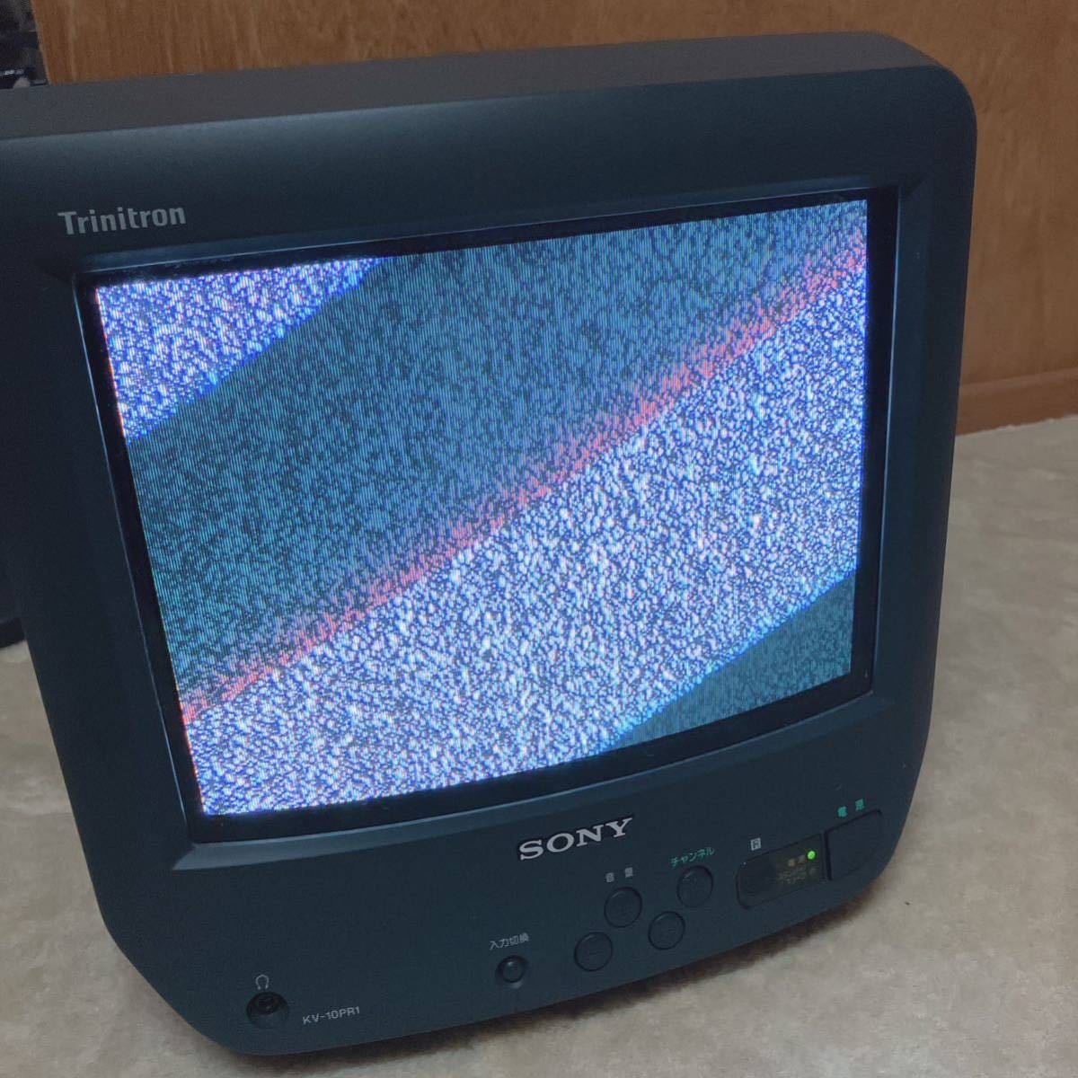 SONY ブラウン管テレビ ソニー Trinitron KV-10PR1 10型カラーTV_画像8