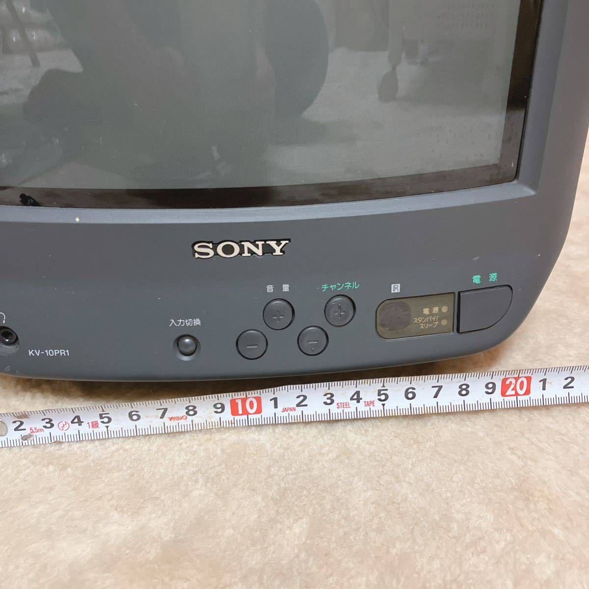 SONY ブラウン管テレビ ソニー Trinitron KV-10PR1 10型カラーTV_画像3