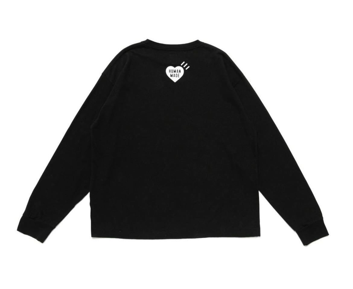 HUMAN MADE 22SS BEAR L/S T-SHIRT BLACK Lサイズ ヒューマンメード