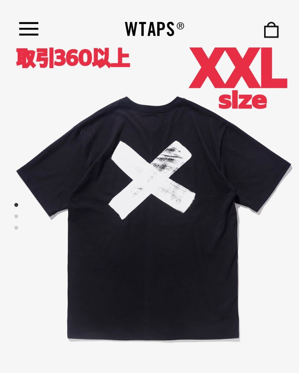 半額特販 WTAPS 2022FW NO.24 MMXX SS T-SHIRT BLACK XXLサイズ ダブル