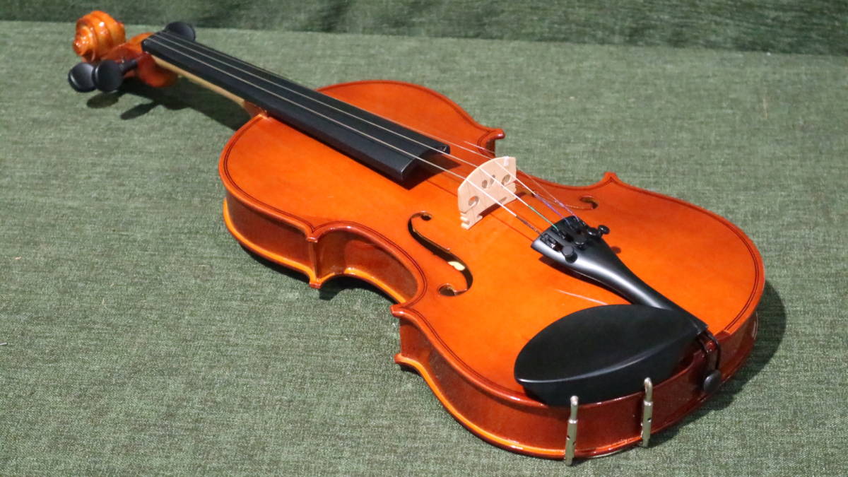 あ//A4461   メーカー不明 バイオリン 入門用 練習用 ハードケース付きの画像6