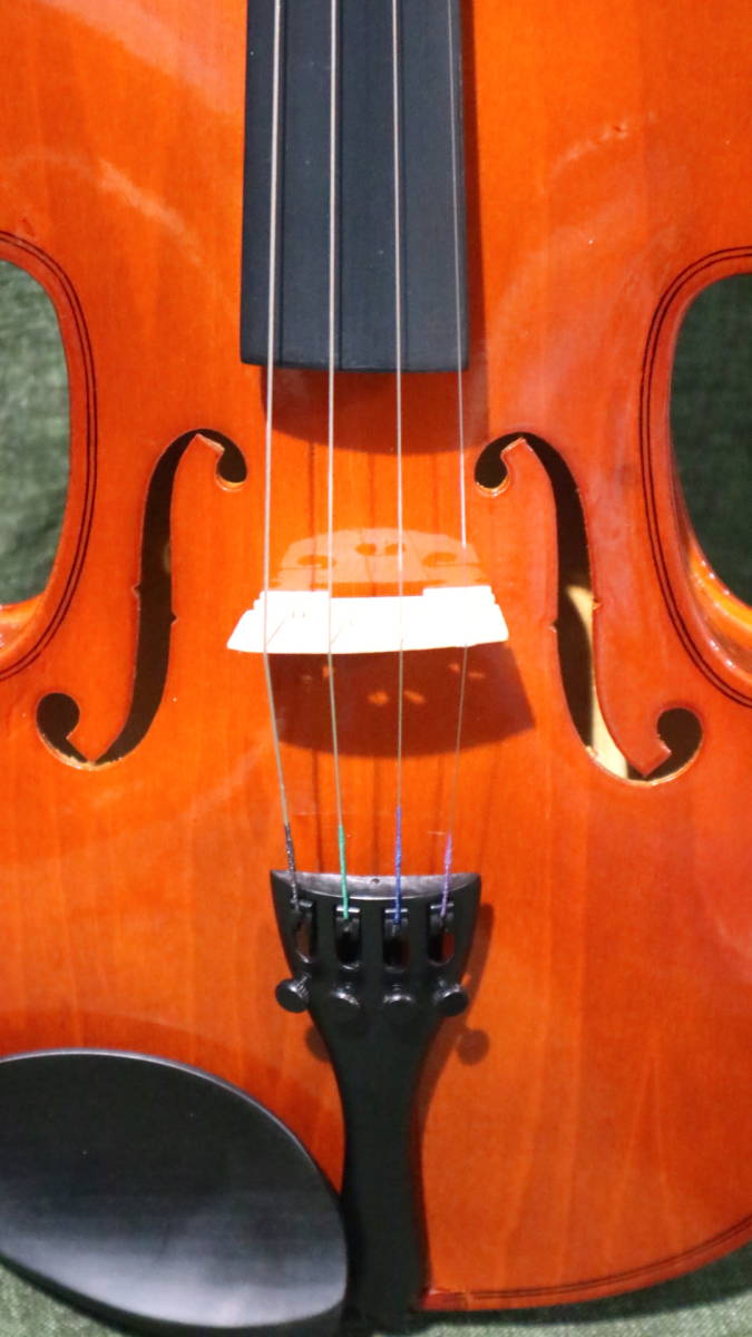あ//A4461   メーカー不明 バイオリン 入門用 練習用 ハードケース付きの画像3