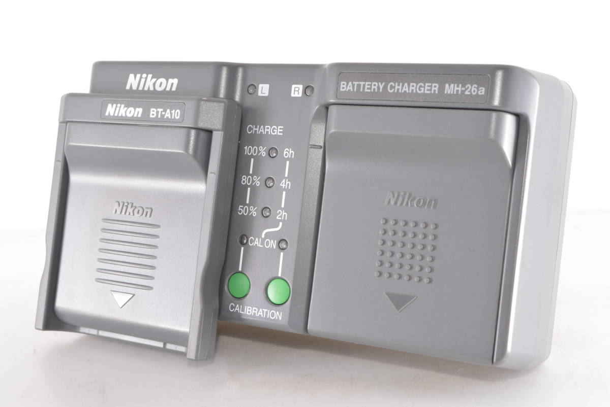 ニコン Nikon BATTERY CHARGER MH-26a + BT-A10 #h4187
