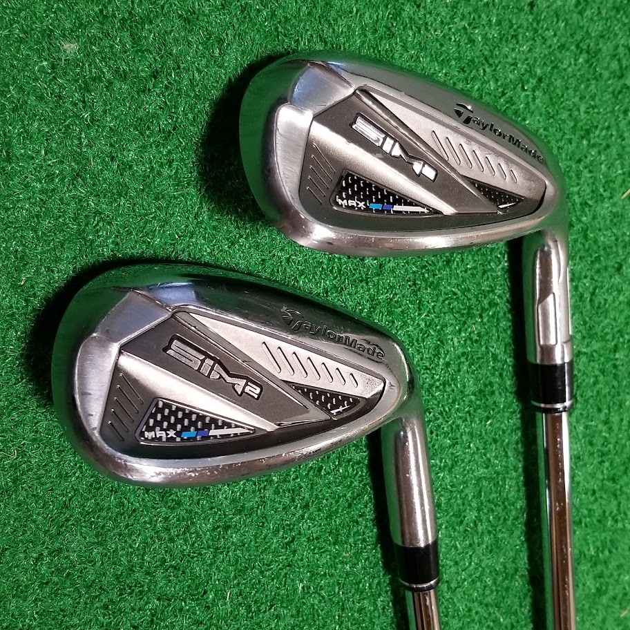 TaylorMade】SIM2 MAX アイアン / KBS MAX85 JP スチール S 2本セット ...