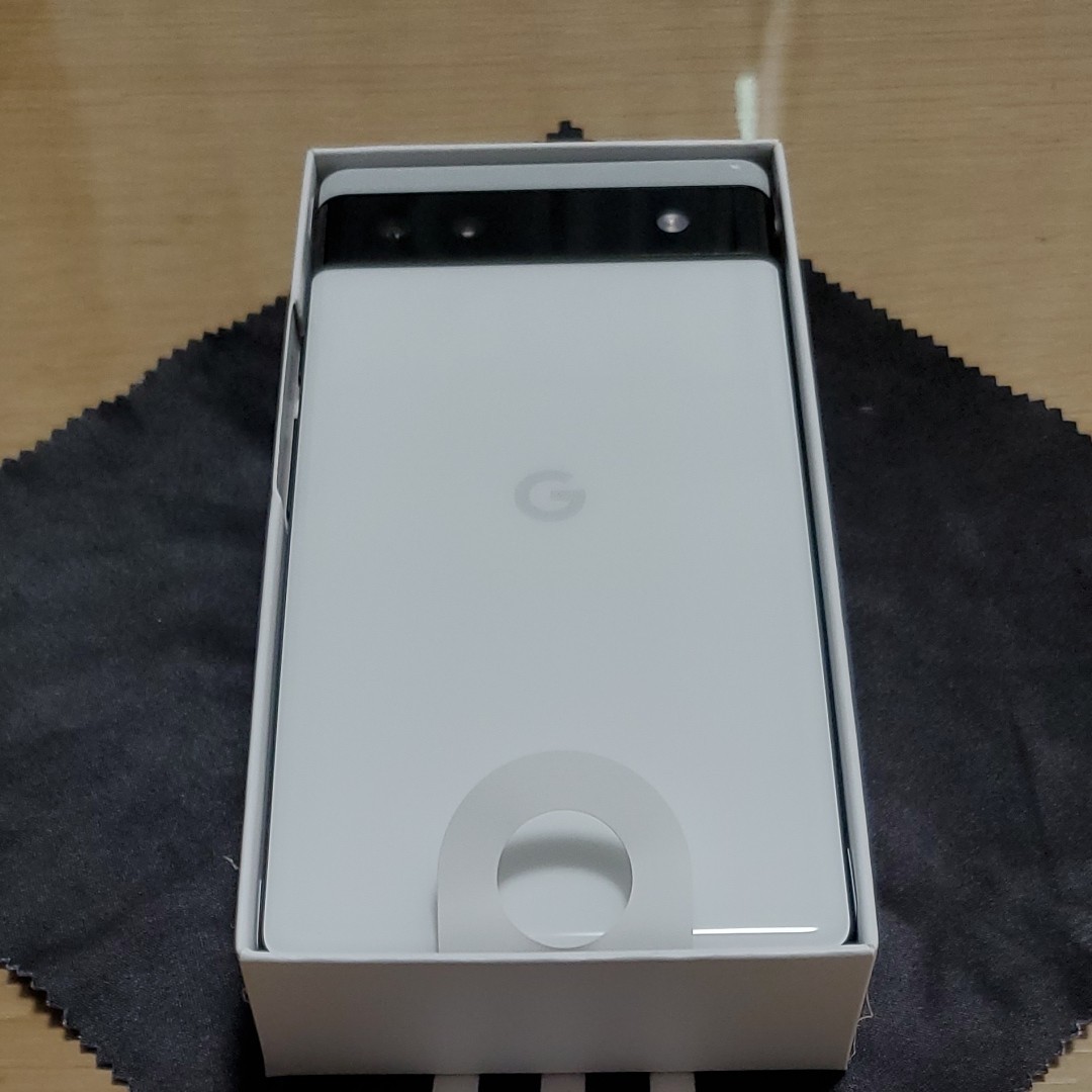 最安 Google Pixel 6a Chalk 128 GB SIMフリー(au) スマートフォン本体