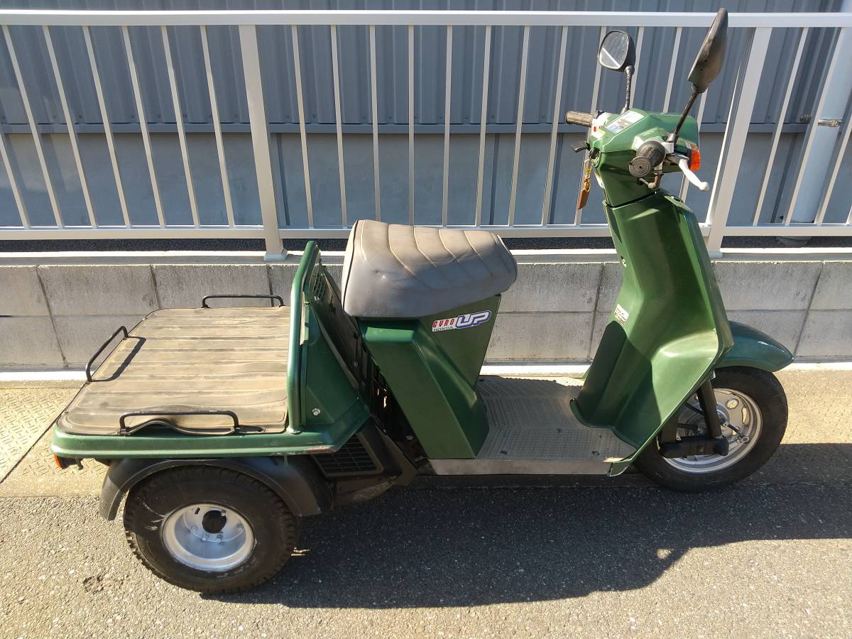福岡県発 実働! ホンダ ジャイロUP 2サイクル TA01 ミニカーベースに