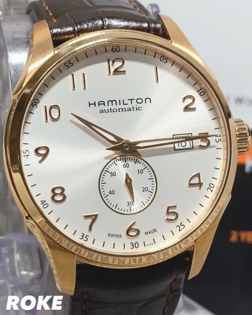 当日配達 新品 正規品 HAMILTON ハミルトン 機械式 腕時計 ジャズマスター マエストロスモールセコンド 自動巻き 48mm H42575513 ハミルトン